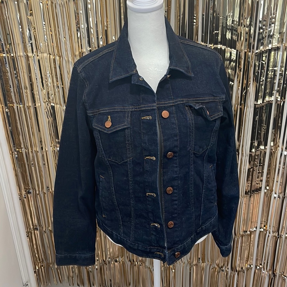 Gap dark denim jacket!